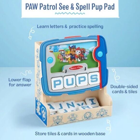 Paw Patrol - Chase - Melissa & Doug VTech Educational Toy 5pc Bundle Lot - Picture 12 of 16